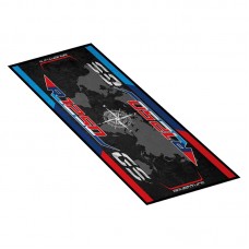 Motorcycle Display Carpet Anti Slip Garage Floor Mat Custom Racing Moto Parking Rug Waterproof Washable Workshop Mat
